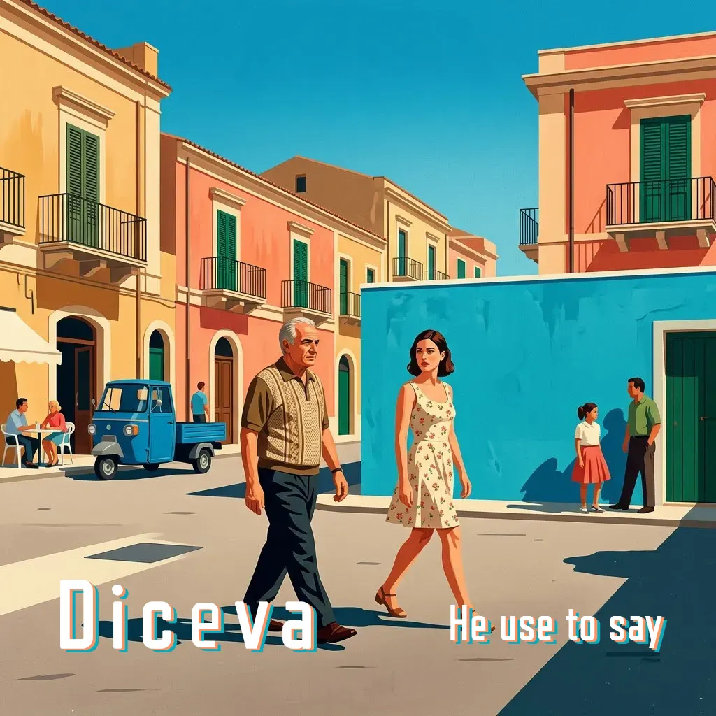 Diceva (He Used to Say) cover artwork