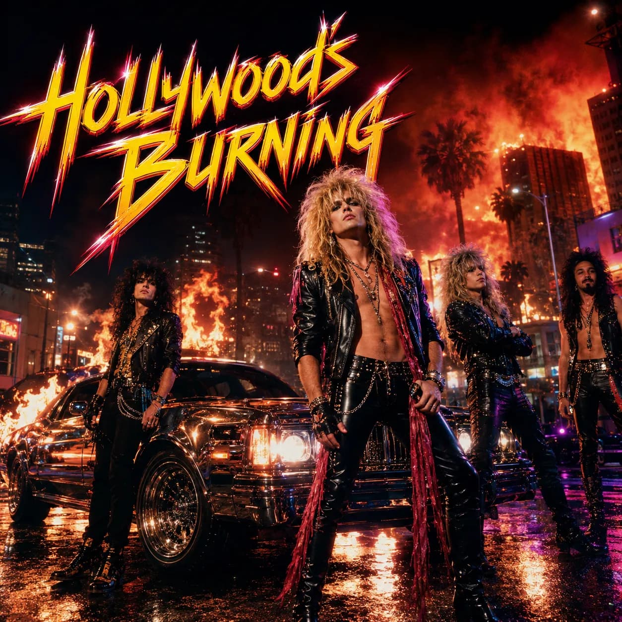 Hollywood's Burning cover artwork