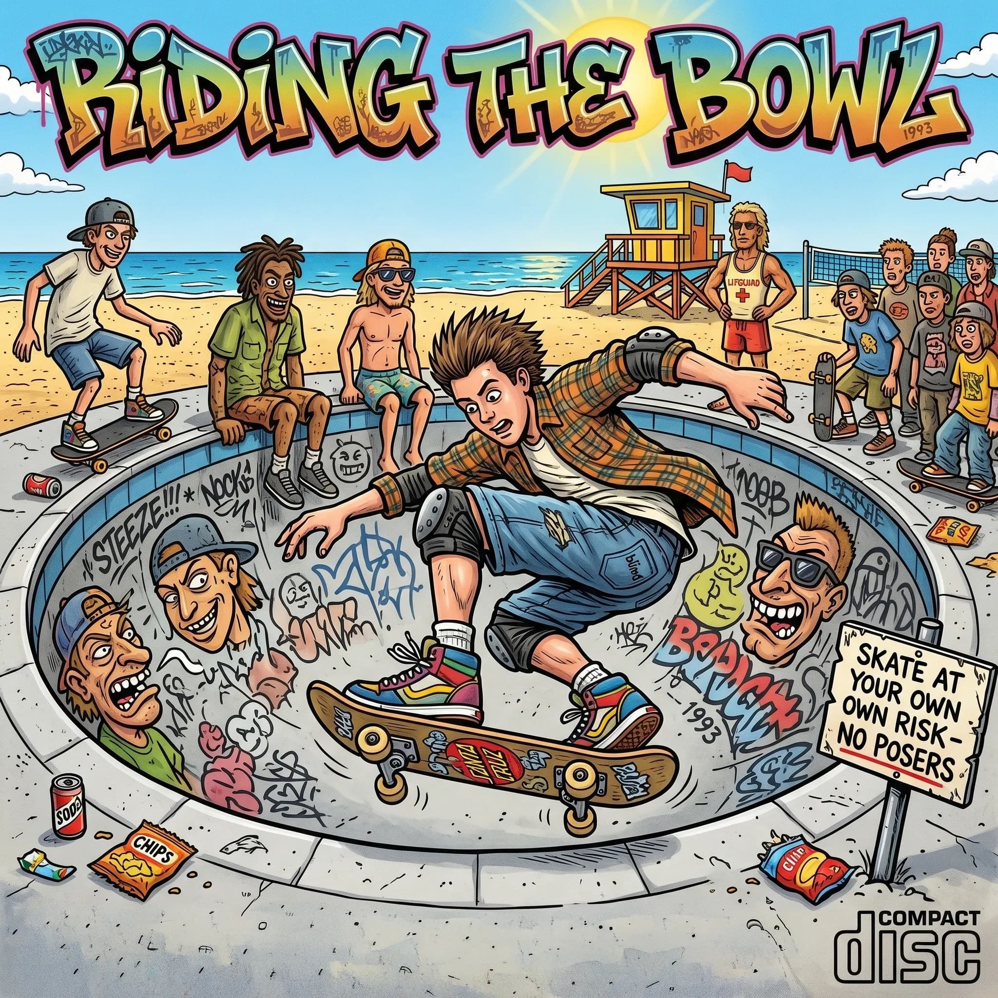 Riding the Bowl (Pissing My Life Away) cover artwork